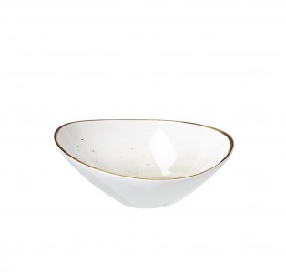 Set boluri ovale Cosmo Grey, Via, 18 x 15 cm, 4 piese