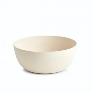 Bol pentru salata, din fibre de bambus, Bamboo Large Ivoir, Ø28xH11,5 cm