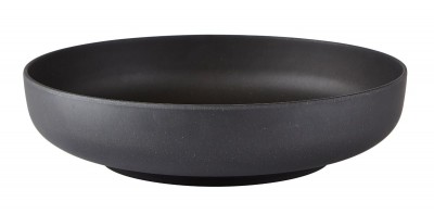 Bol salata bambus Villa Collection, Black, Ø 30,5 cm, 271253