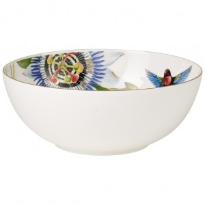 Bol salata, din portelan, Amazonia Anmut Multicolor, 23 cm, Villeroy & Boch