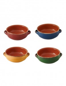 Bol servire din ceramica, Le Primizie Multicolor, Modele Asortate, Ø14 cm