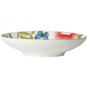 Bol servire din portelan, Amazonia Oval Medium Multicolor, 1,3 L, Villeroy & Boch