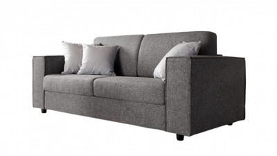 Canapea extensibila 3 locuri tapitata cu stofa Bolero, l228xA95xH85 cm