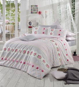 Lenjerie de pat Ranforce Button V3