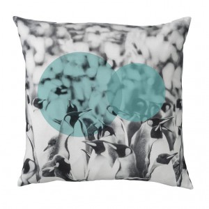 Perna decorativa Penguins cu fermoar, l45xL45 cm