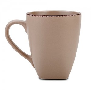 Cana din ceramica Brown Sugar Maro, 400 ml