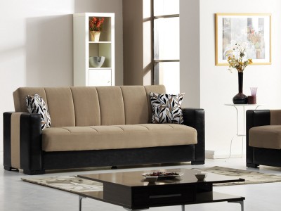 Canapea Extensibila 3 locuri Armoni K2-Crem