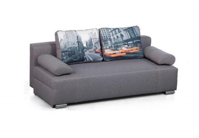 Canapea extensibila tapitata cu stofa, 3 locuri Fado Taxi, l190xA90xH70 cm