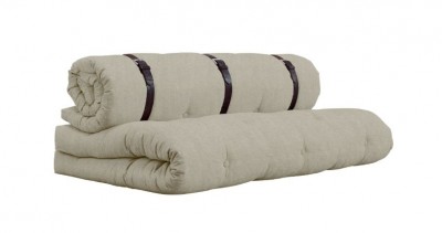 Canapea Extensibila 2 locuri, Buckle Up Linen, l140xA95xH68 cm