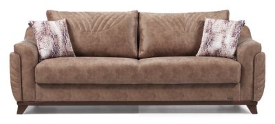 Canapea extensibila cu lada de depozitare, 3 locuri Amber Maro K3, l242xA96xH85 cm