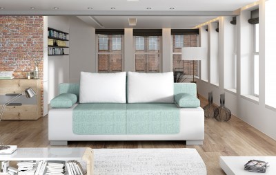 Canapea extensibila cu lada de depozitare, 3 locuri Sydney, L194xA90xH91 cm