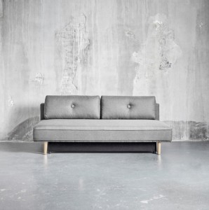 Canapea extensibila String Light Grey