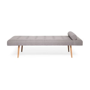 Canapea fixa Ella Daybed Grey/Natural