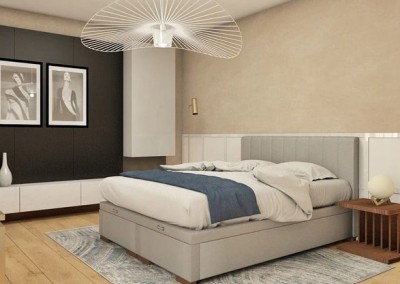 Pat Naomi, rama Kontinental cu Somiera Rabatabila 1500N, tapitat cu Magic Velvet 2929, cadru 25 / 9 cm, Inaltime capatai 100 cm, Legs S2 H5 cm, 200 x 160 cm