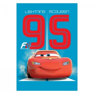 Covor Disney Kids Cars McQueen 020, Imprimat Digital