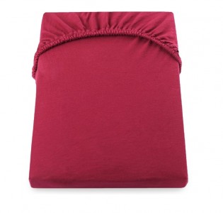 Cearceaf pentru saltea cu elastic Amber Burgundy