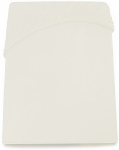 Cearceaf pentru saltea cu elastic Amelia Ecru