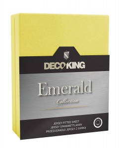 Cearceaf pentru saltea cu elastic Emerald Yellow