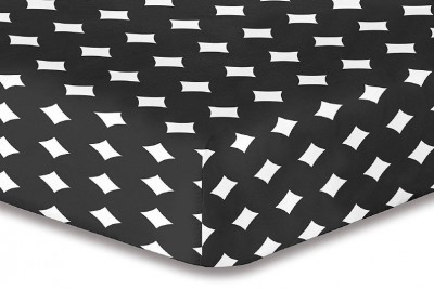 Cearceaf pentru saltea cu elastic Hypnosis Harmony Black