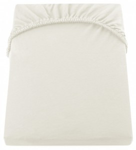 Cearceaf pentru saltea cu elastic Nephrite Cream