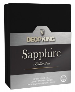 Cearceaf pentru saltea cu elastic Sapphire Black