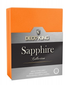 Cearceaf pentru saltea cu elastic Sapphire Orange
