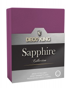 Cearceaf pentru saltea cu elastic Sapphire Violet