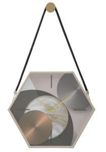 Ceas de perete Blis Multicolor, l45xl39 cm