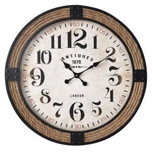 Ceas de perete Brad Ø 80 cm