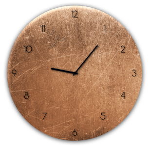 Ceas de perete Copper GC007, Ø 30 cm