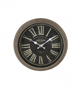 Ceas de perete Gales Sphere Negru, Ø30 cm