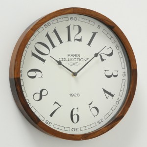 Ceas de perete Millie Natural, Ø32 cm