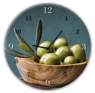Ceas de perete Olives BH007, Ø 30 cm