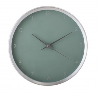 Ceas de perete Silver Round, Ø 25 cm