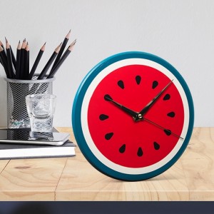 Ceas de birou Watermelon, Ø22 cm