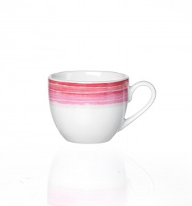 Set cesti Espresso Sunrise Pink, Flirt, 100 ml, 6 piese