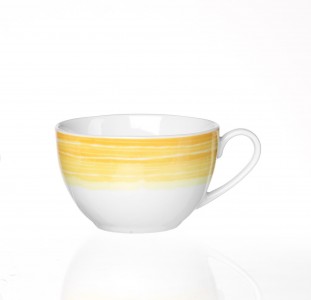 Set cesti Sunrise Yellow, Flirt, 250 ml, 6 piese