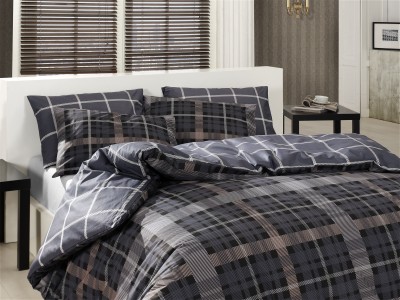 Lenjerie de pat Ranforce Dark Stripes