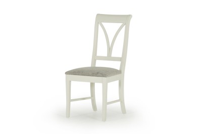 Scaun din lemn de stejar Chalk White