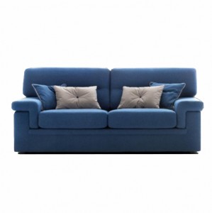 Canapea fixa 3 locuri City Blue, l205xA90xH93 cm