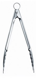 Cleste inox pentru salata Cuisipro, 17,8 cm