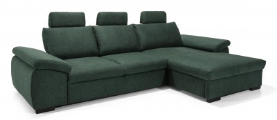 Coltar extensibil cu lada de depozitare, cu sezlong pe dreapta Dover, l315xA190xH120 cm