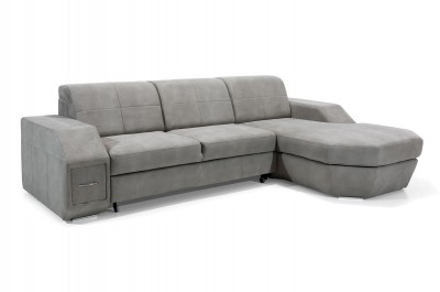 Coltar extensibil cu lada de depozitare, cu sezlong pe dreapta Napoli, l280xA175xH82 cm