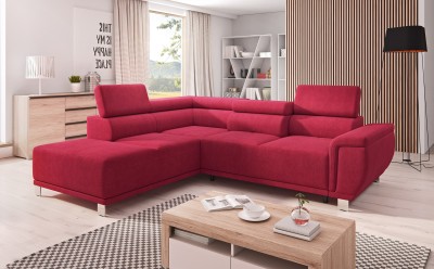 Coltar extensibil cu sezlong pe stanga Genova, L272xA231xH101 cm