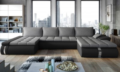 Coltar Extensibil, Sezlong pe Dreapta, Lada de Depozitare, Fadol XL, l385xA216xH80 cm