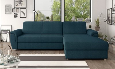 Coltar Extensibil, Sezlong pe Dreapta, Lada de Depozitare, Lifas, l250xA164xH81 cm