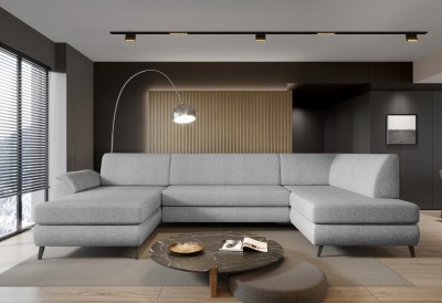 Coltar Extensibil, Sezlong pe Dreapta, Lada de Depozitare, Mundisimo XL, l329xA175xH81 cm