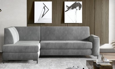 Coltar Extensibil, Sezlong pe Stanga, Lada de Depozitare, Vocalis L, l243xA175xH81 cm