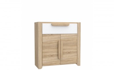 Comoda cu 1 sertar si 2 usi Lacio, l96xA41xH98 cm