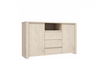 Comoda cu 3 sertare si 2 usi Erdezio, l143xA42xH87 cm